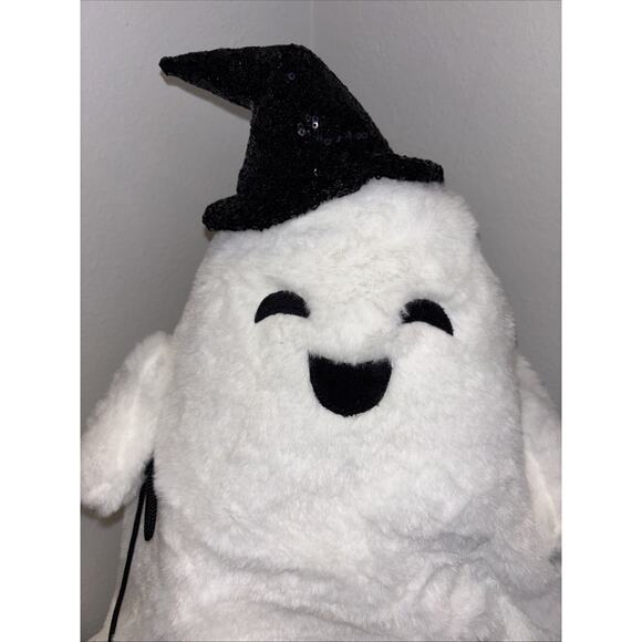 Goblin & Ghoul Sherpa Ghost Walking Dog Plush Greeter Halloween Summerween - Picture 4 of 5